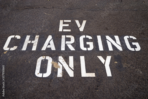 EV Charging Only Parking Space © Tom