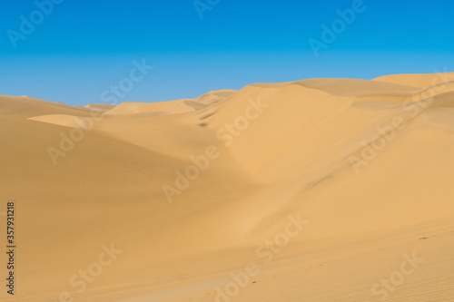 Sand dunes at Sandwich Harbour  Namibia