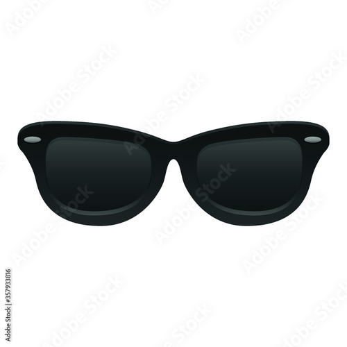 Sunglasses Emoji Objects Summer. A Illustration Face 3d Color.