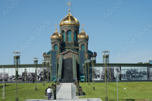 The Main Cathedral of the Russian Armed Forces (Cathedral of the Resurrection of Christ) - dedicated to the 75th anniversary of Victory in the Great Patriotic War - Odintsovsky District, Moscow Oblast photo