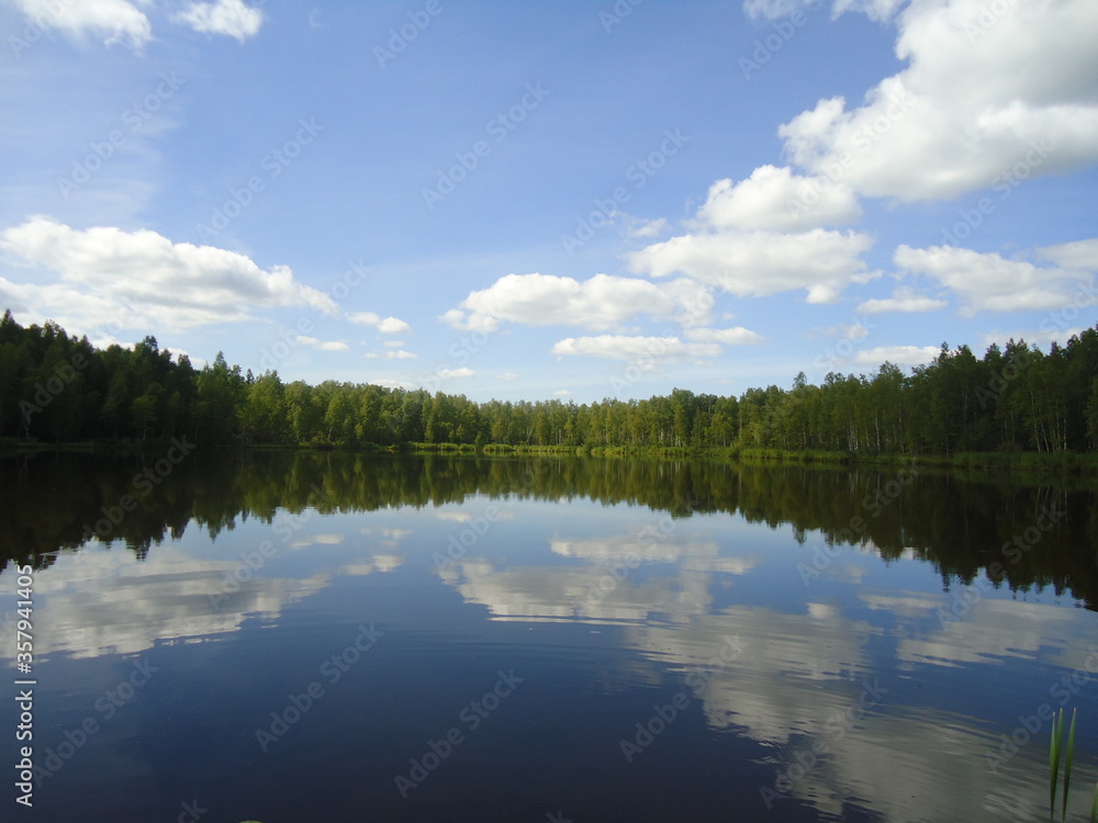 Fototapeta premium Mirror lake