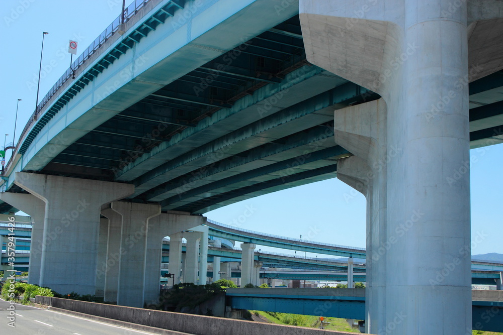 Obraz premium 京都 久御山ジャンクション