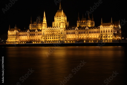 Hungarian parliament building in budapest
