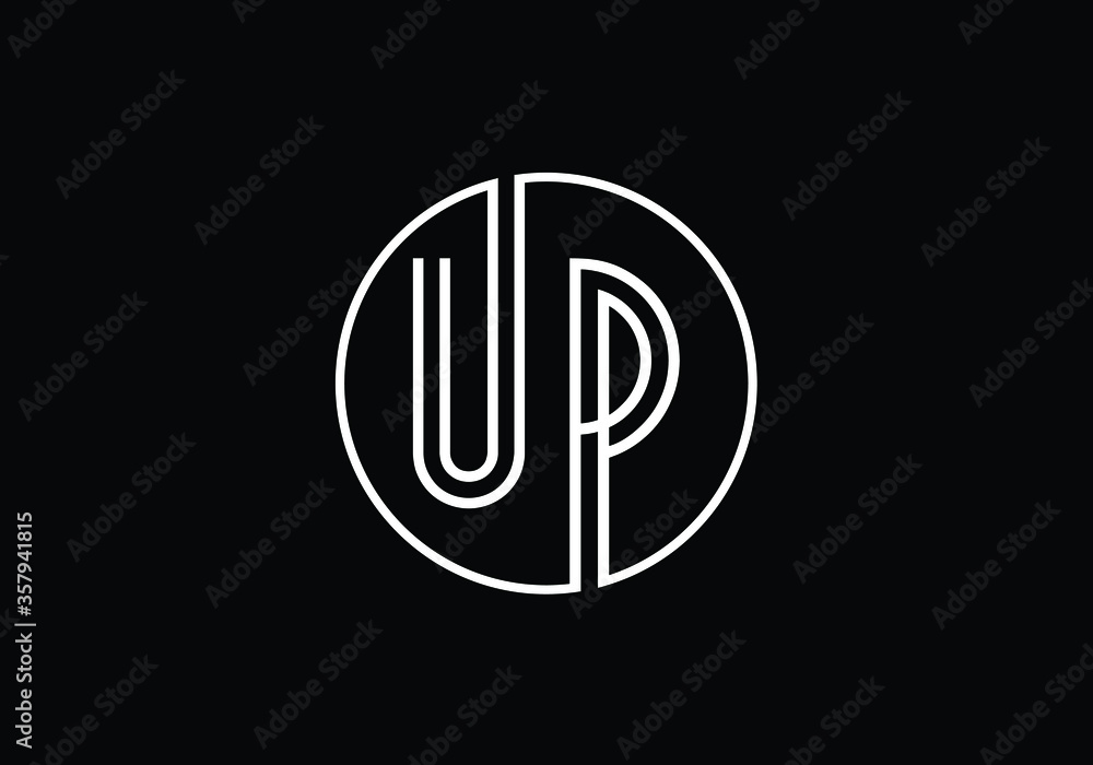 Initial Monogram Letter U P Logo Design Vector Template. UP Letter Logo Design
Initial Monogram Letter U P Logo Design Vector Template. UP Letter Logo Design
