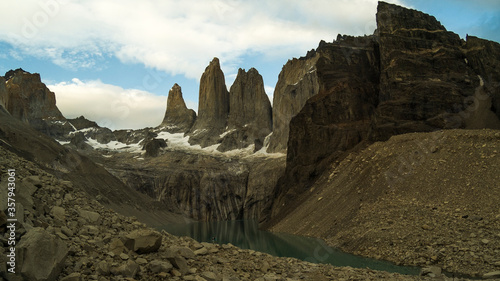 Torres del Paine summit in Chile