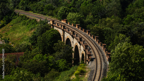 A detailed view of the Prague Semmering, located in Prague's Hlubočepy.