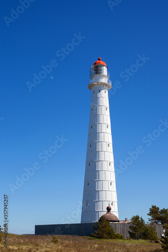 Tahkuna lighthouse on Hiiumaa island, Estonia photo
