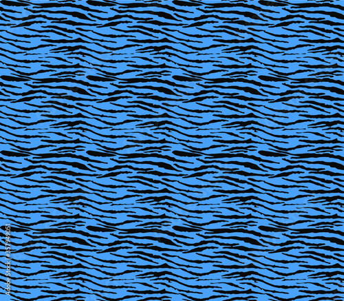 Seamless zebra pattern, animal print.