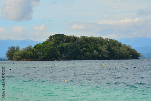 Sulug island in Sabah  Malaysia