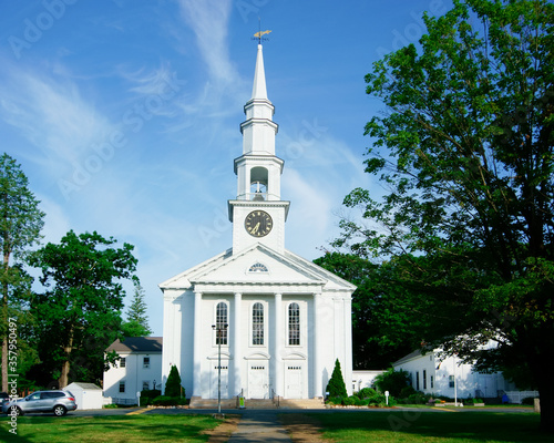 First Congregational church holliston Massachusetts USA