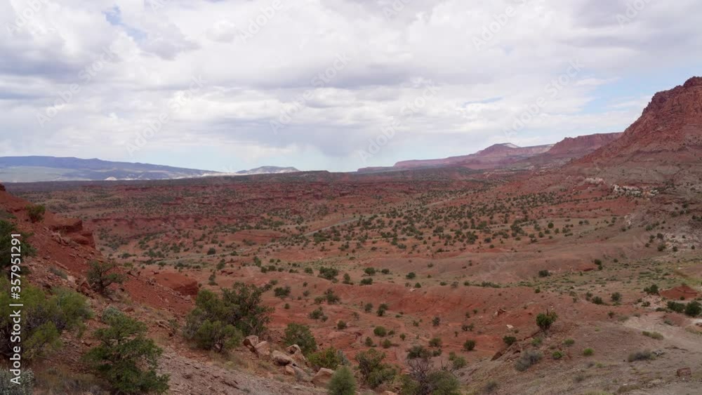 Beautiful landsacpe of Capitol Reef National Park