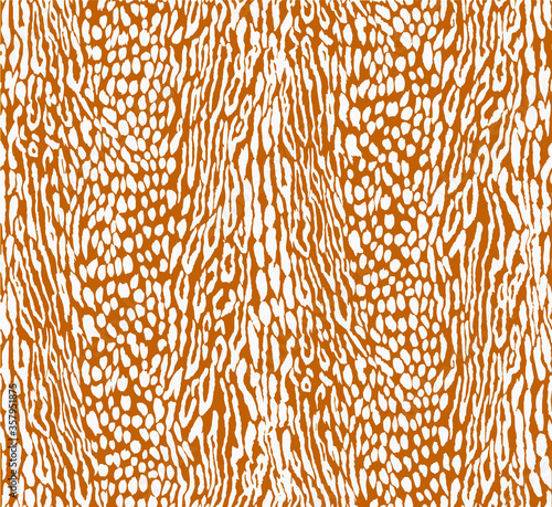 Seamless leopard pattern, animal print.