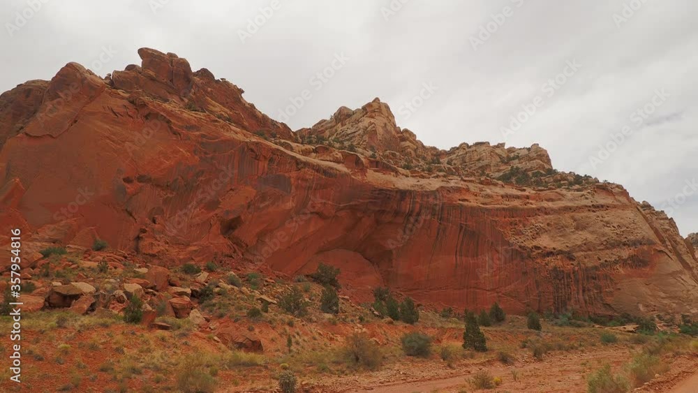 Beautiful landsacpe along the Scenic drive of Capitol Reef National Park Beautiful landsacpe along the Scenic drive of Capitol Reef National Park