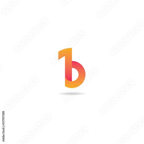 initial b logo design icon, vector, element, template