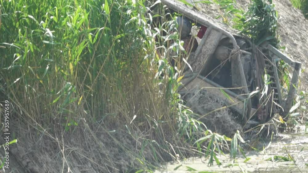 off road drive 4x4 in nature slow motion in Serbia June 2020 off road drive 4x4 in nature slow motion in Serbia June 2020