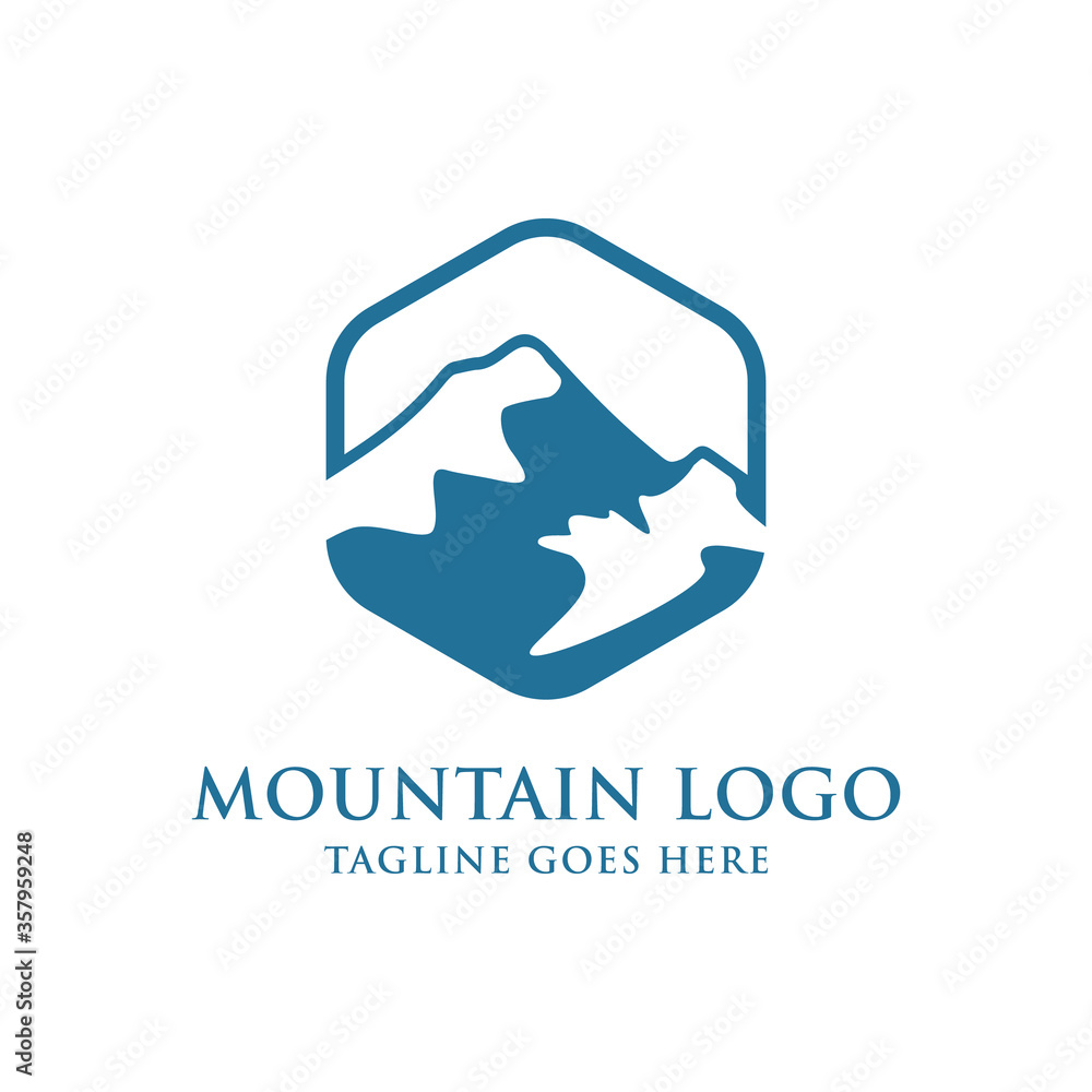 Mountain logo design Mountain logo design