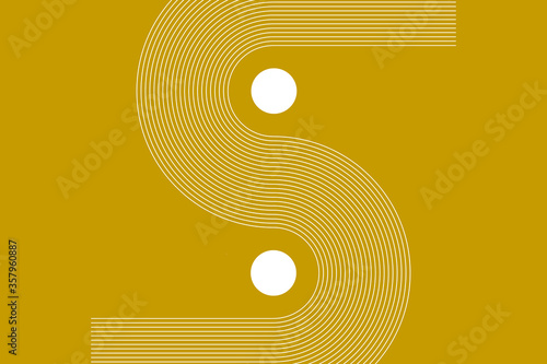 Modern line pattern, vector background.