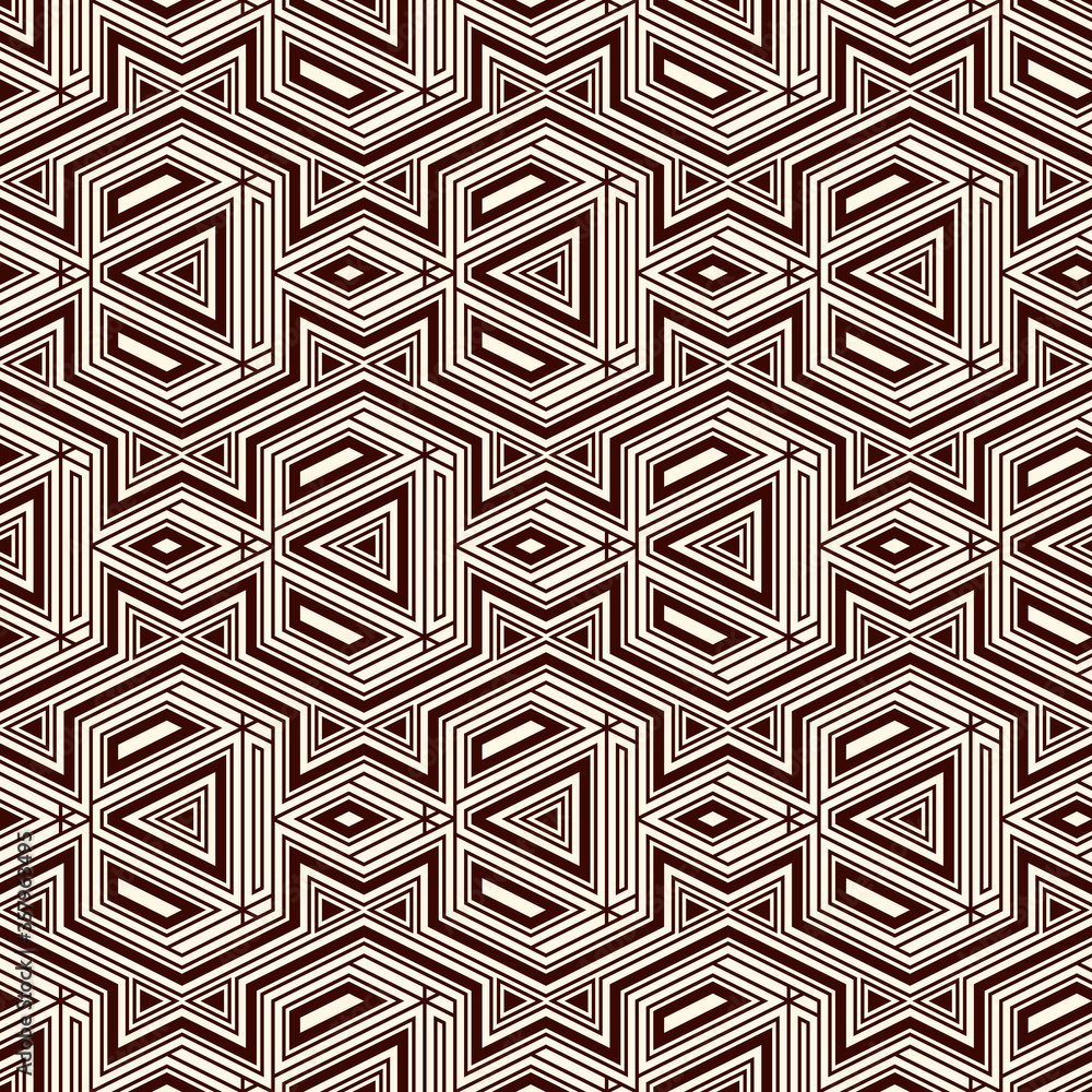 Ethnic, tribal seamless surface pattern. Native americans style background. Repeated geometric figures motif. Contemporary abstract wallpaper. Boho chic grid digital paper, textile print. Vector art Ethnic, tribal seamless surface pattern. Native americans style background. Repeated geometric figures motif. Contemporary abstract wallpaper. Boho chic grid digital paper, textile print. Vector art