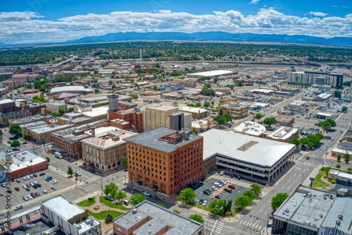 Downtown Pueblo, Colorado during Summer photo