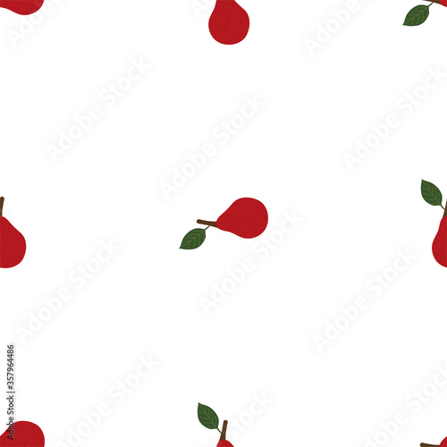 Pear.  Vector Patterns