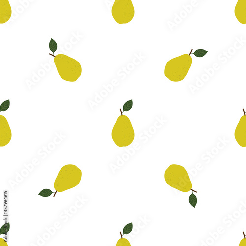 Pear.  Vector Patterns