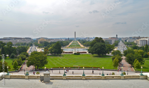 View down the National Mall from the Capitol