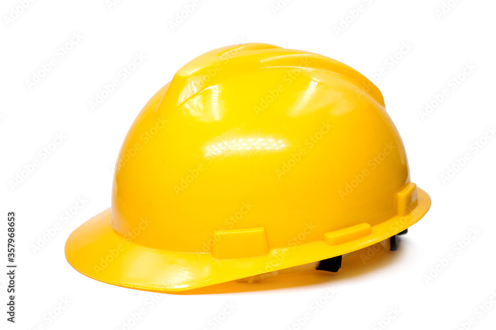 Fototapeta premium safety helmet isolated on white
