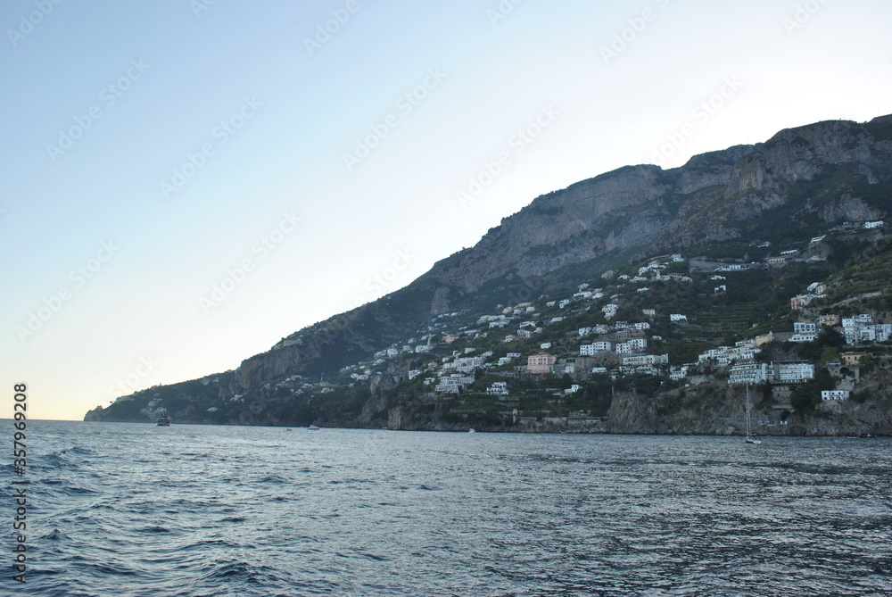 View on the Boat in Cinque terre