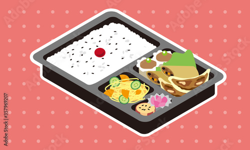 持ち帰り販売の中華料理弁当