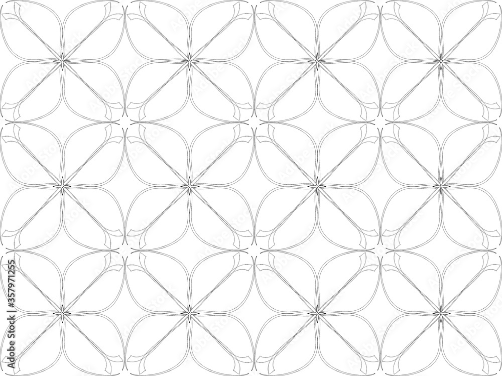 Seamless pattern design with floral background elements, beautiful ornaments Seamless pattern design with floral background elements, beautiful ornaments