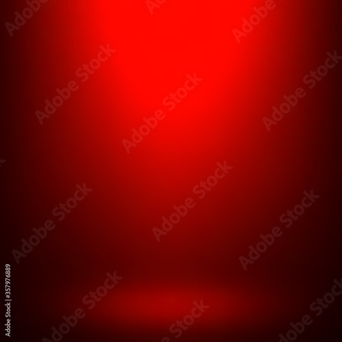 Abstract gradient red, used as background for display your products,