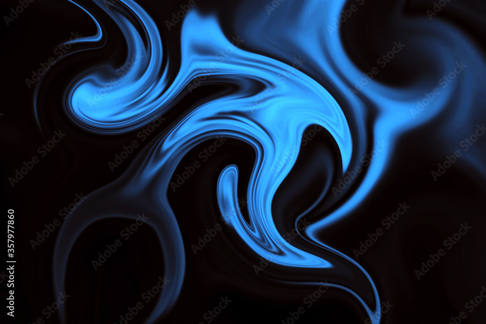 Obraz premium Abstract background of colorful liquid liner. Abstract texture of liquid acrylic.