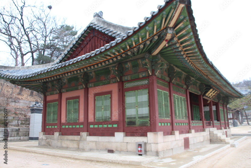 korean traditional building