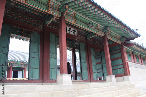 korean traditional temple