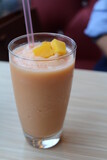 Orange mango drink