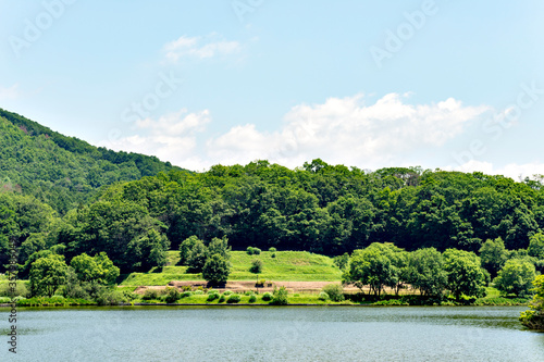 View of Arima-fuji public park in Sanda city  Hyogo  Japan in early summer