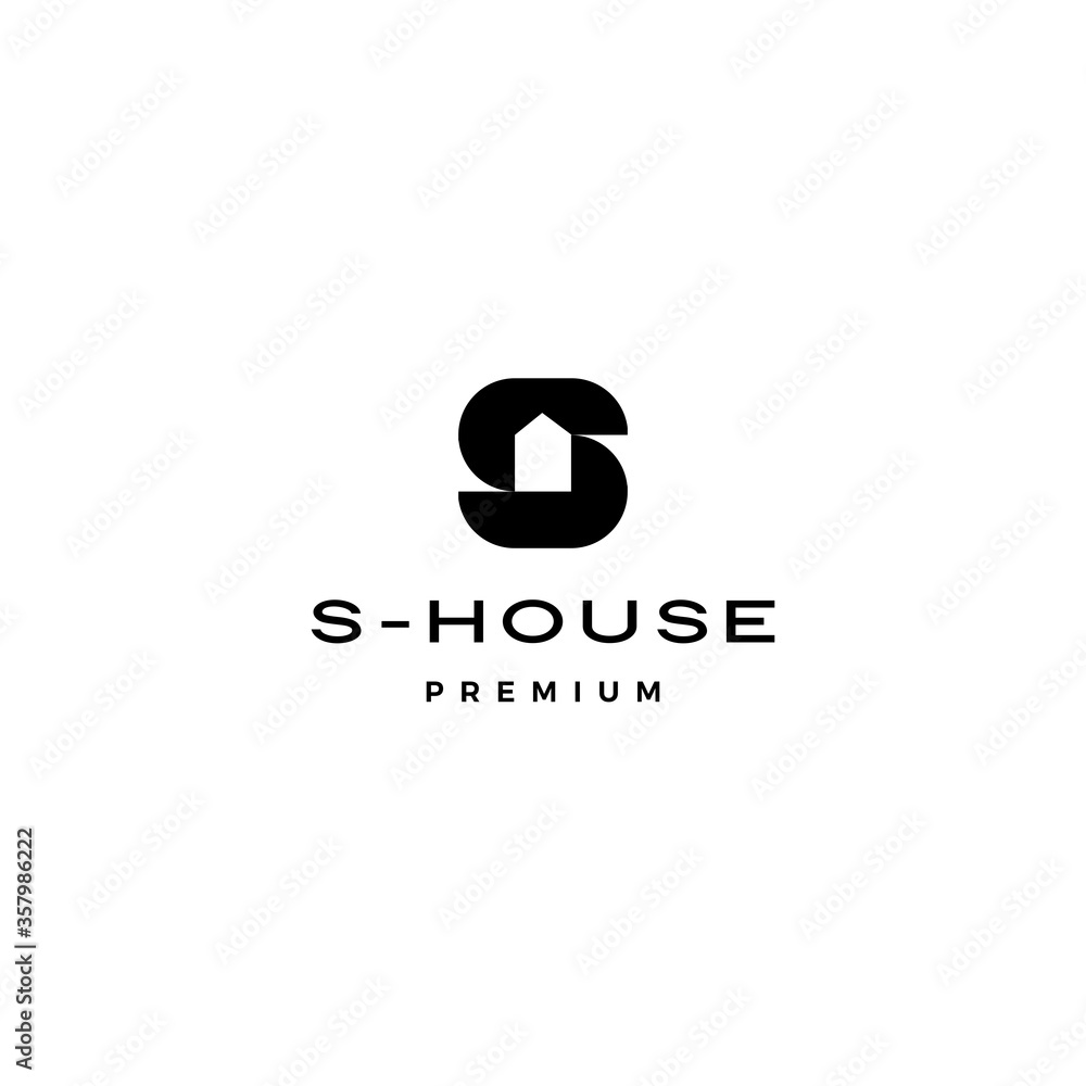 s letter house logo vector icon illustration s letter house logo vector icon illustration