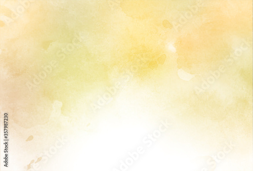 金　和紙　水彩　背景