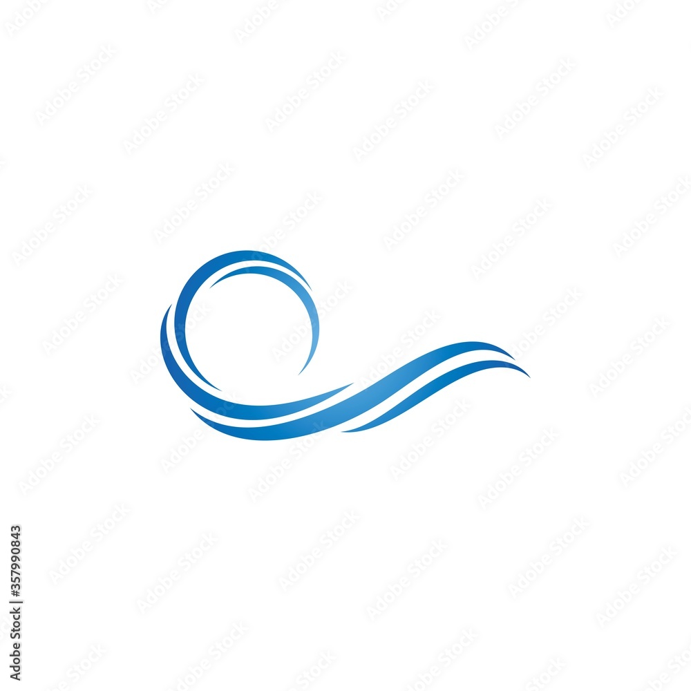 Water Wave Logo Template. vector Icon illustration Water Wave Logo Template. vector Icon illustration