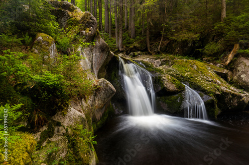 Fototapeta Naklejka Na Ścianę i Meble -  Krai Woog Gumpen Waterfall in Black Forest, Germany