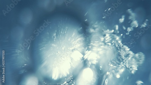 Water Splash abstract water nature background.