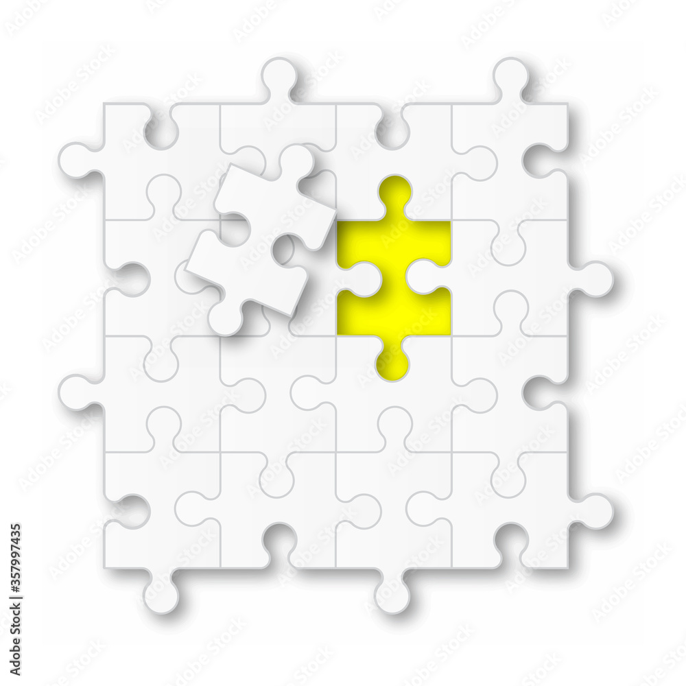 Set puzzle pieces. Texture mosaic background. Vector. Set puzzle pieces. Texture mosaic background. Vector.
