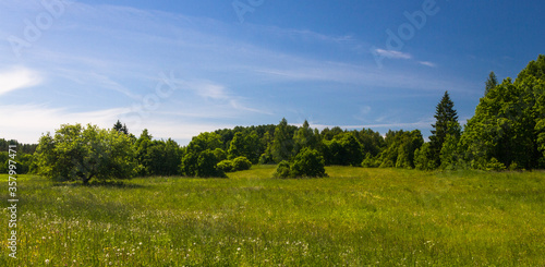 summer landscapes in Latvia