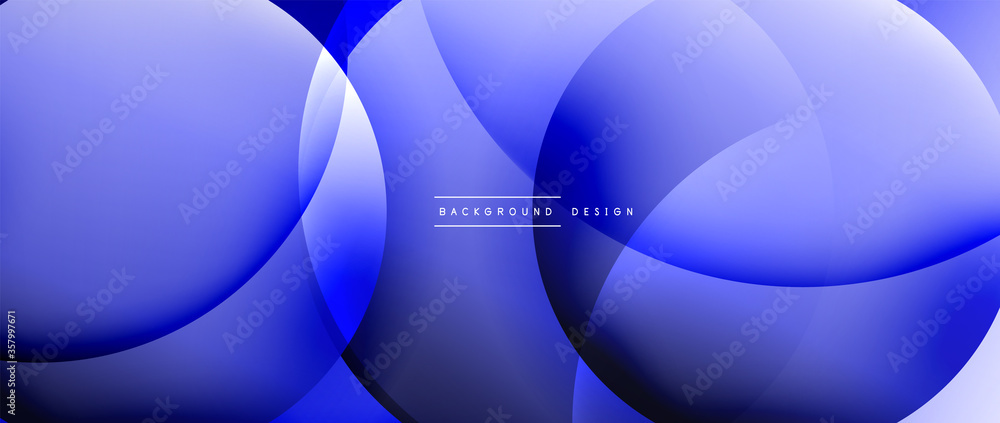 Circle modern geometric abstract background with liquid gradients Circle modern geometric abstract background with liquid gradients