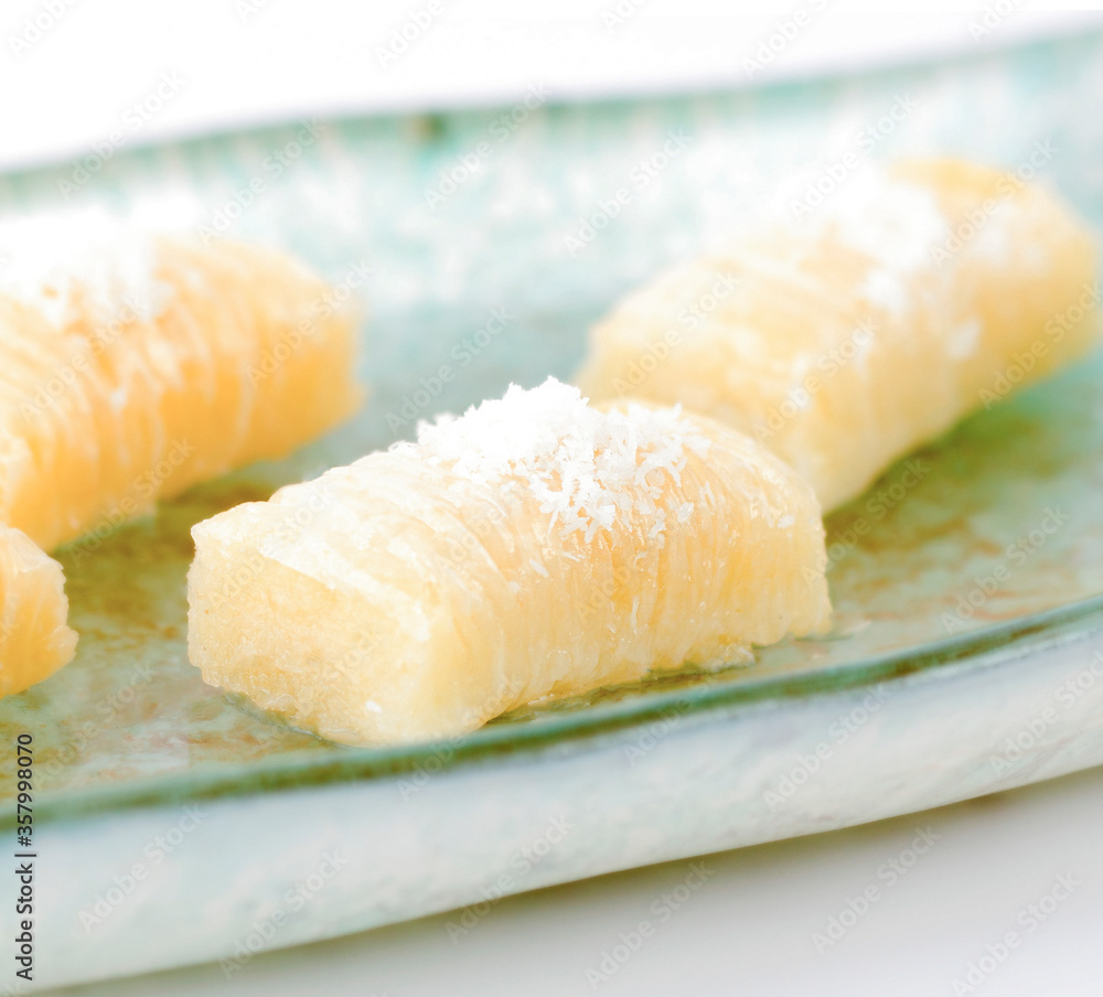 sweet rolls on a plate