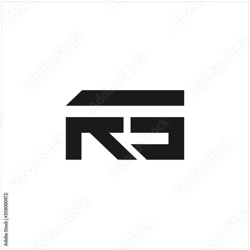RS initial logo. RS initial monogram logotype. Vector design element or icon.