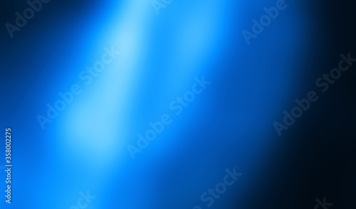 Blurred abstract blue gradient background