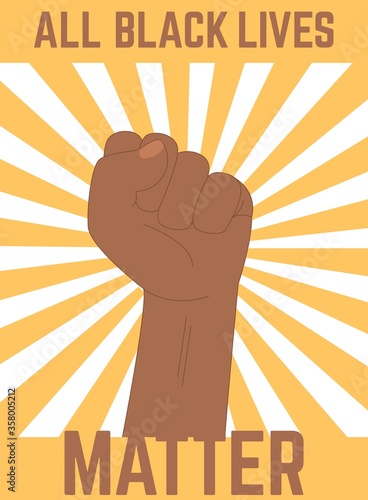 Black Lives Matter Typography banner. Do not shoot blm calligraphic text vector illustration.