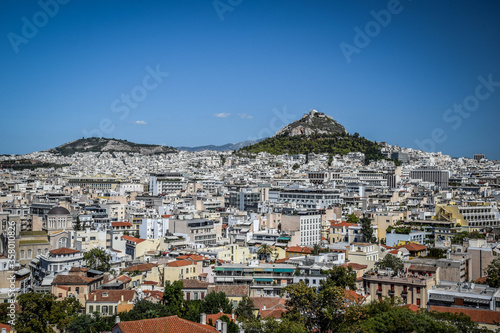 Quadro su tela Athens - the capital city of Greece and its architecture