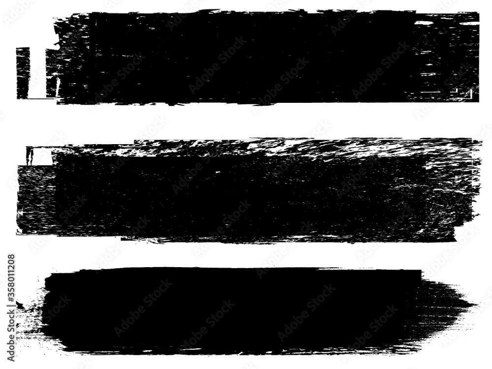 Grunge Paint Roller . Vector brush Stroke . Distressed banner . Black stripes isolated. paintbrush collection . Modern Textured shape . Dry border in Black . Bulge lines Grunge Paint Roller . Vector brush Stroke . Distressed banner . Black stripes isolated. paintbrush collection . Modern Textured shape . Dry border in Black . Bulge lines